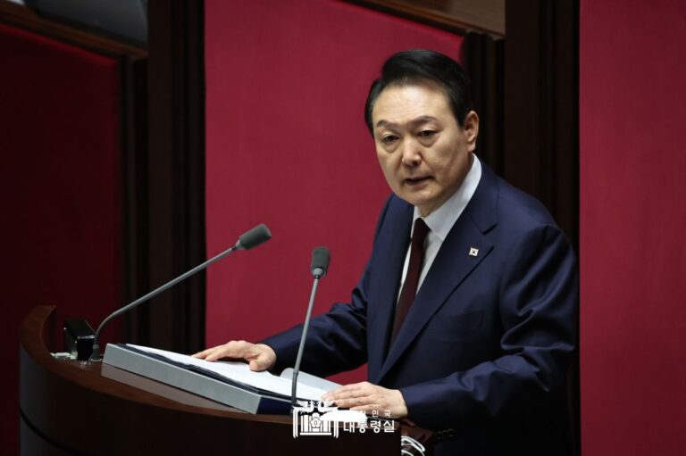 2023년도 예산안 및 기금운용계획안 대통령 시정연설