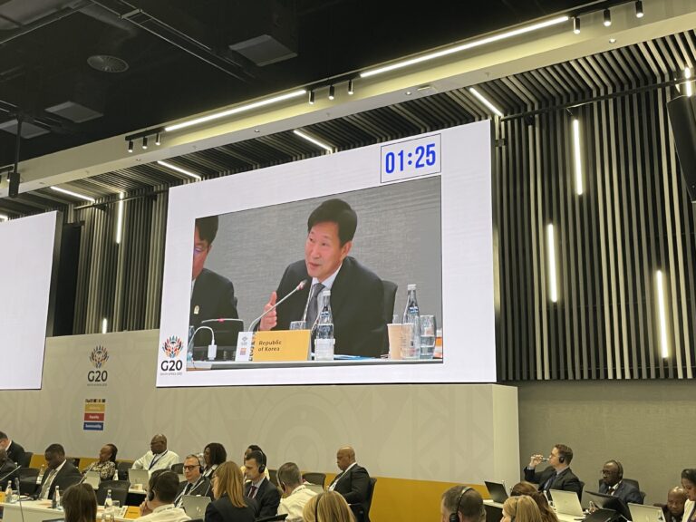 송인창 G20 국제협력대사, 2025 남아공 G20 제1차 셰르파회의 참석