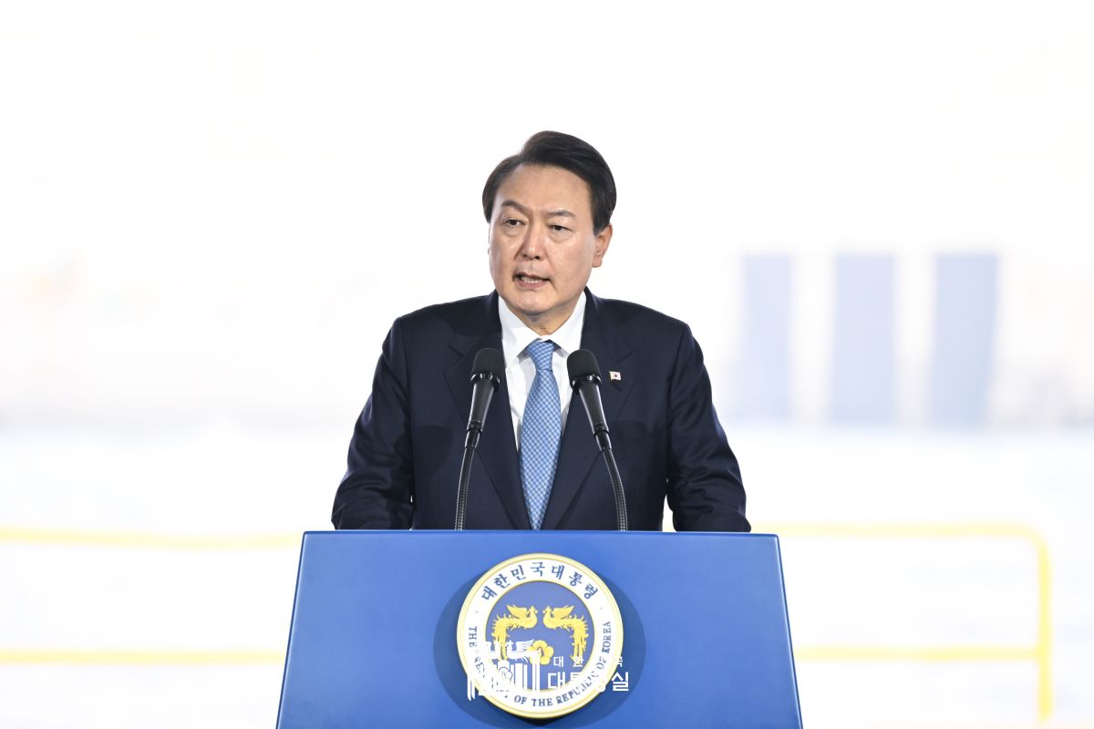 "미래 조선산업 경쟁력 확보 중요...친환경 선박 기술 개발 지원할 것"
