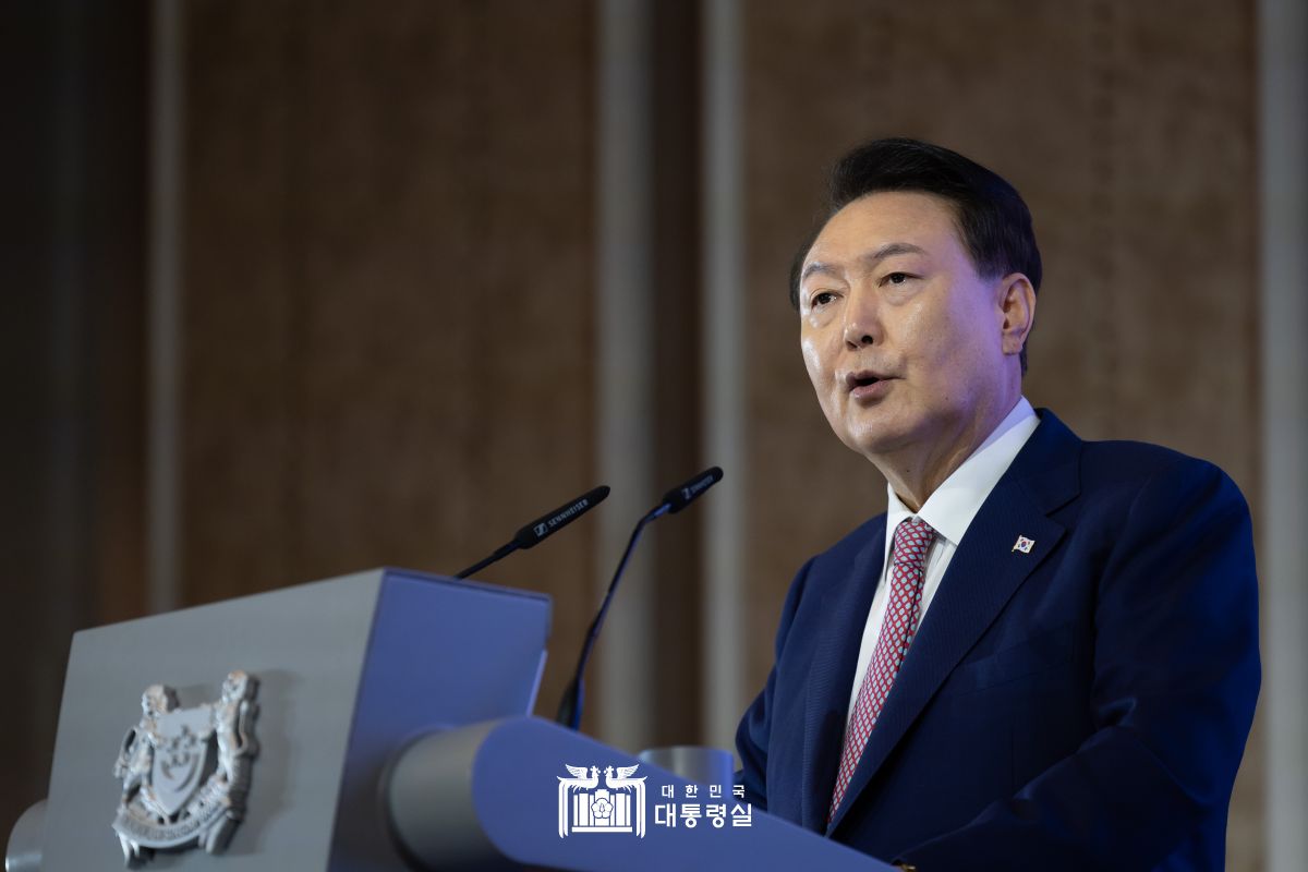 "자유 통일 한반도 실현되면 국제사회 평화에 획기적인 진전을 이룰 것"