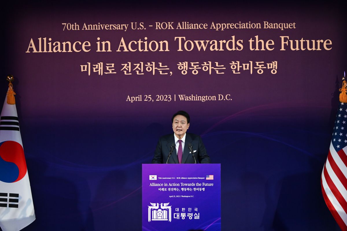 "대한민국 정부와 국민은 한국전 참전용사의 희생을 잊지 않고, 한미동맹 굳건히 지켜나갈 것"