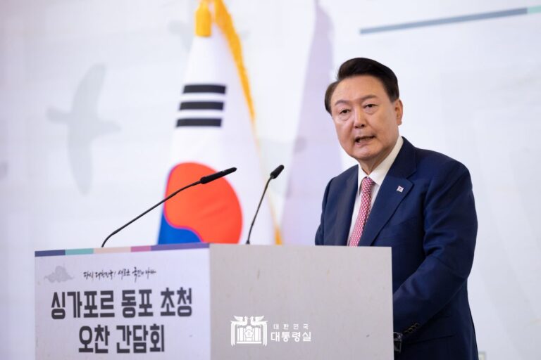 "양국은 미래 분야와 안보에 관한 전략적 공조에 지평을 확장...동포들에게도 큰 힘이 될 수 있도록 뒷받침"