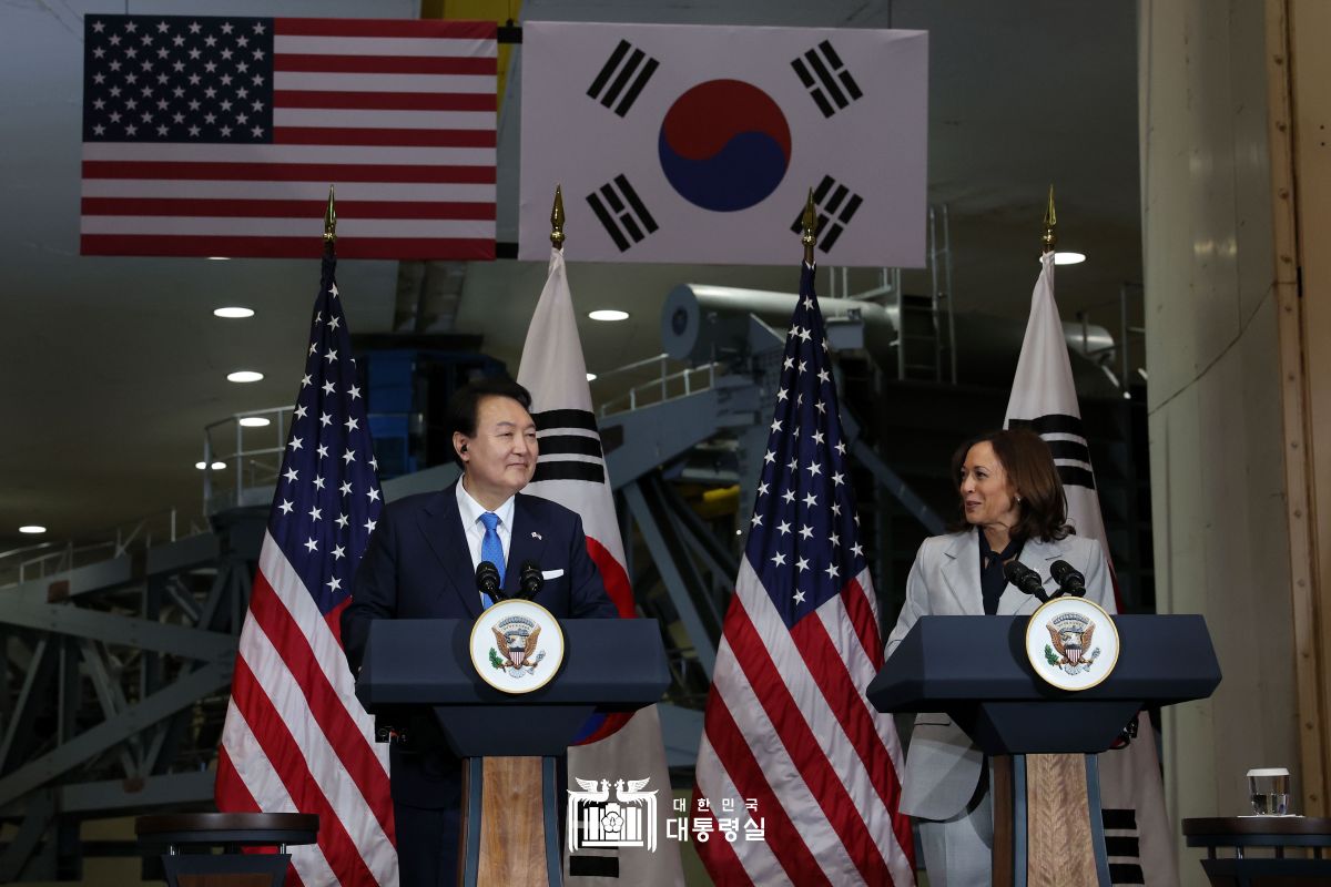"양국 간 우주동맹이 우주기술·경제 분야에 그치는 것이 아니라, 우주안보 분야로도 확대되기를 바라"