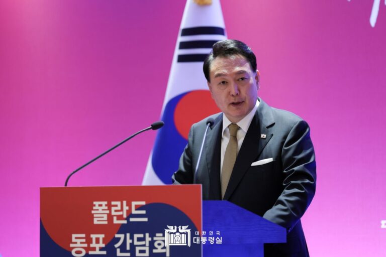 "교역규모 90억 달러, 300개가 넘는 우리 기업 현지 진출...폴란드는 중요한 전략적 동반자"