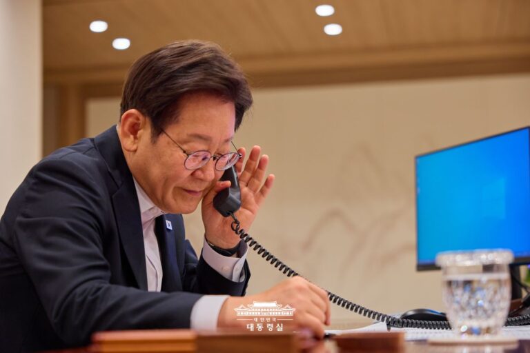 오늘 에르도안 튀르키예 대통령과 처음으로 통화를 나누게 되어 매우 기쁘게 생각합니다