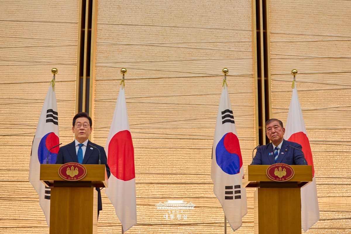 한·일 정상회담 결과 공동언론발표문