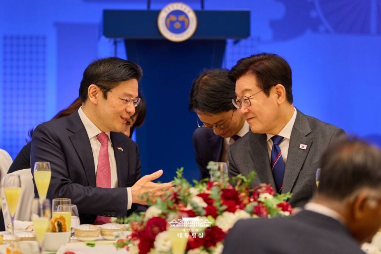 싱가포르와 함께 아시아를 넘어 세계 미래 발전을 이끌겠습니다