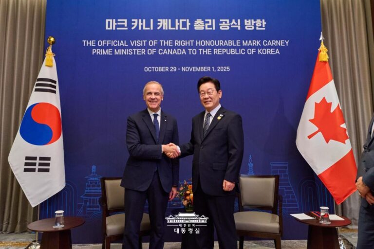 경제를 넘어 안보로, 한국과 캐나다의 새로운 약속