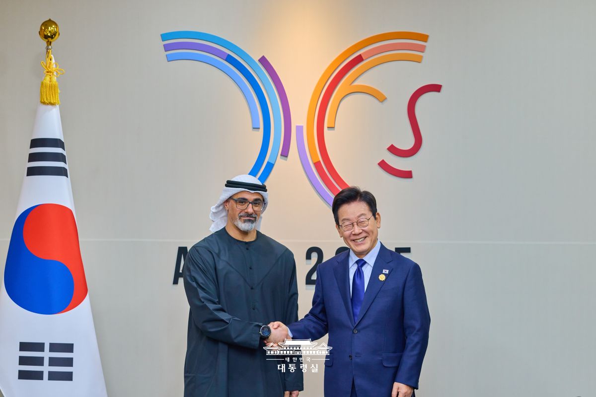한-UAE의 특별한 우정이 더욱 공고해지리라 믿습니다