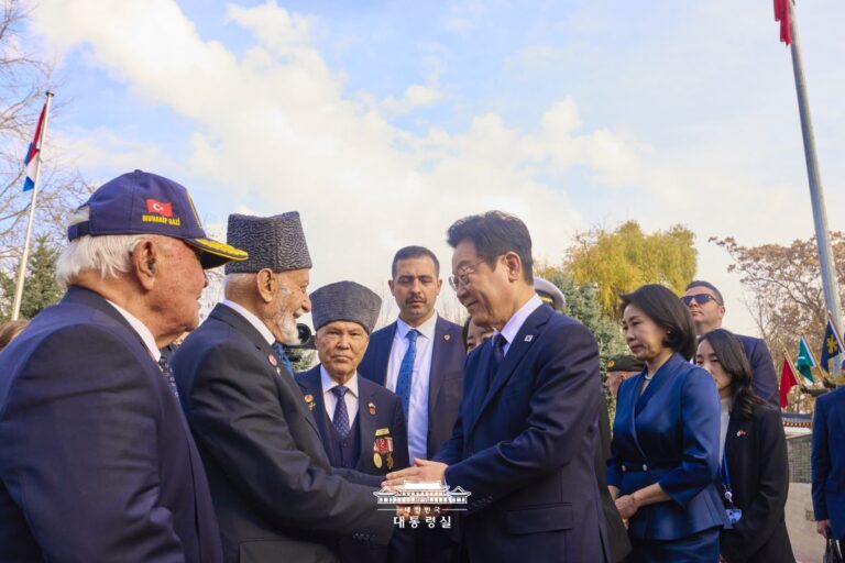 튀르키예 형제들의 용기 덕에 대한민국의 오늘이 존재합니다