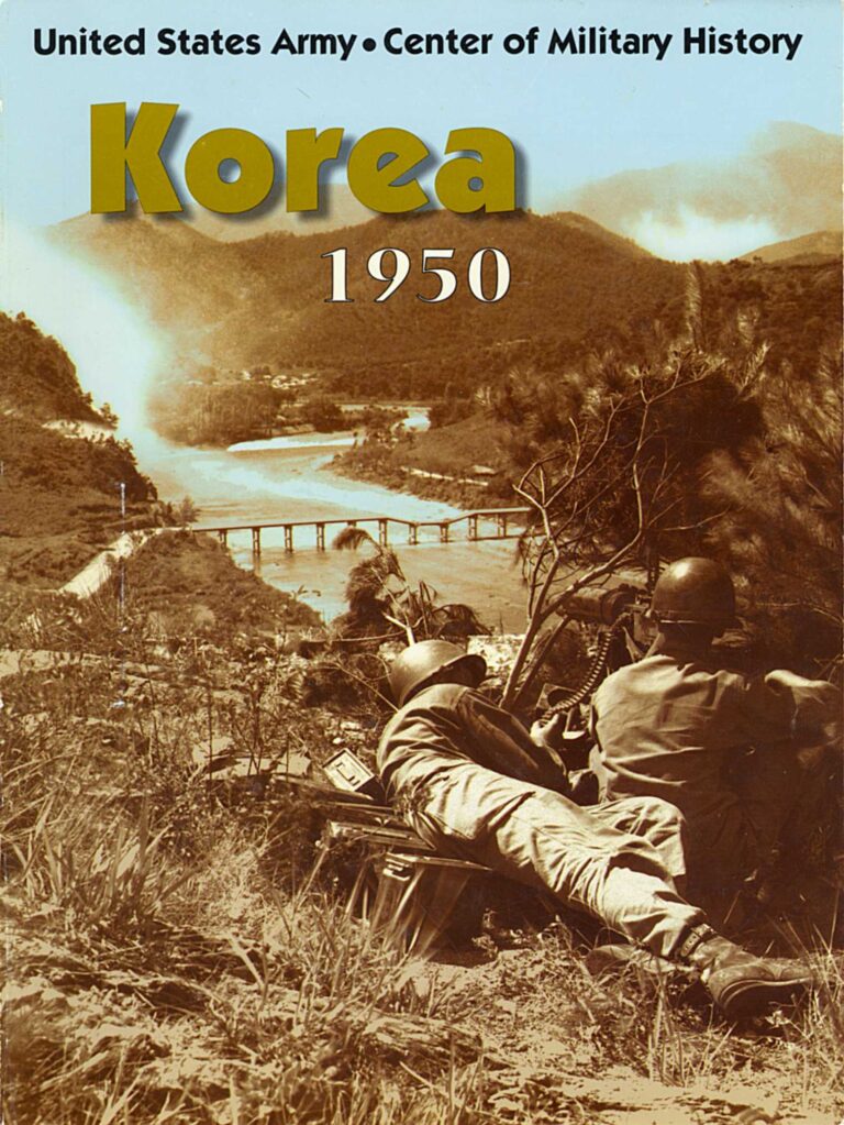 CMH PUB 21–1: KOREA—1950 (11 Oct 1996)