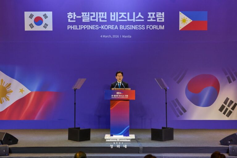 필리핀과 함께 한-아세안 협력의 새로운 이정표를 세워가겠습니다