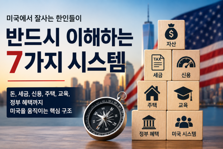 미국에서 잘사는 한인들이 이해해야 할 7가지 미국 시스템